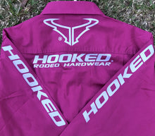 Load image into Gallery viewer, Fuschia/white