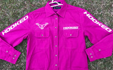 Load image into Gallery viewer, Fuschia/white