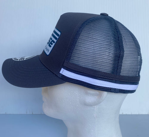 War Horse Ranch Wear  Striped Trucker Caps