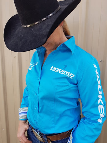 Edición limitada para mujer, color aciano y blanco